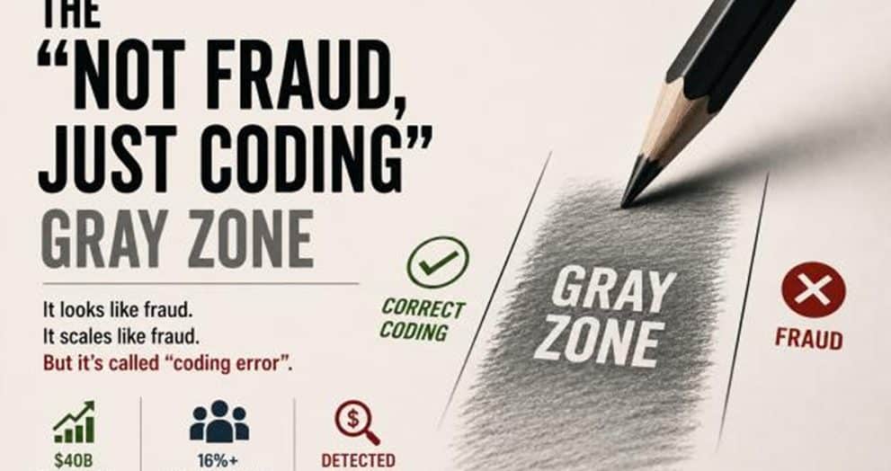Gray zone fraud